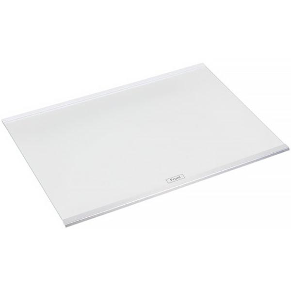 Полиця для холодильника Samsung DA97-13502G, 500×355 мм (скляна, з обрамленням)