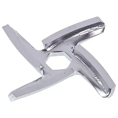 Нож для мясорубки Moulinex SS-1530000258, D=48 мм, s=4,5 мм, отверстие=8,5×9,5 мм