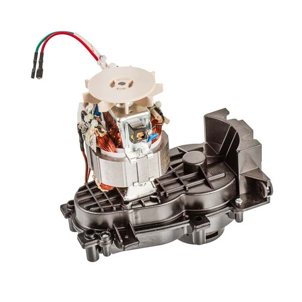 Двигатель в сборе с редуктором для мясорубки Moulinex SS-9100041036