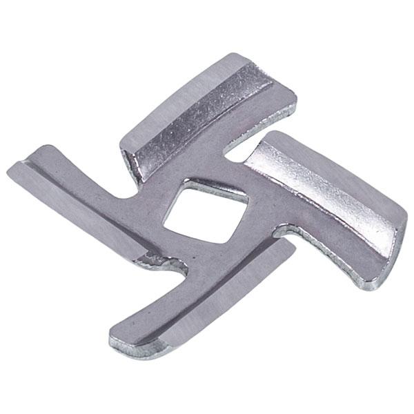 Нож для мясорубки Moulinex SS-1530000134, D=49 мм, s=5 мм, отверстие=8,5×8,5 мм
