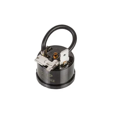 Реле пускозахисне для холодильника QD 15, захист 1/5 HP, від 150 Вт, робочий струм 1,1 А, пусковий струм 7,2 А
