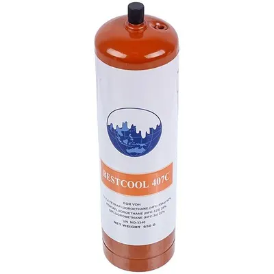 Фреон Bestcool R407C, 0,65 кг, під клапан Шредера