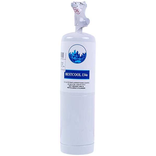 Фреон Bestcool R134a, 0,8 кг, с краном