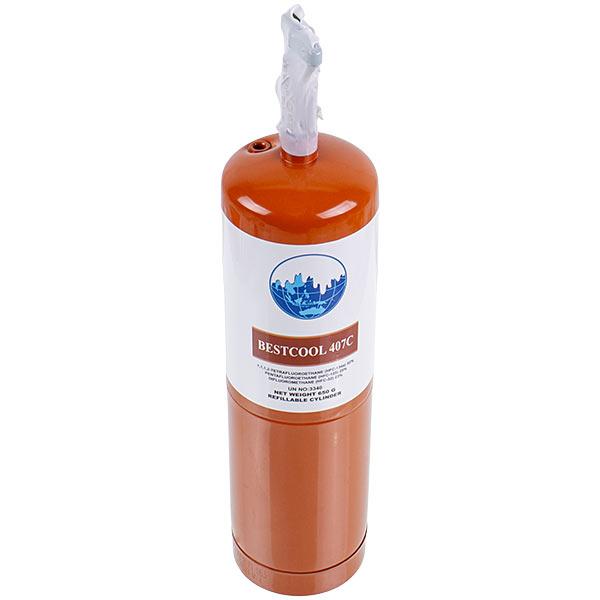 Фреон Bestcool R407C, 0,65 кг, з краном