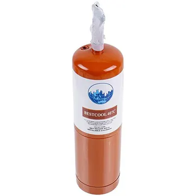 Фреон Bestcool R407C, 0,65 кг, з краном