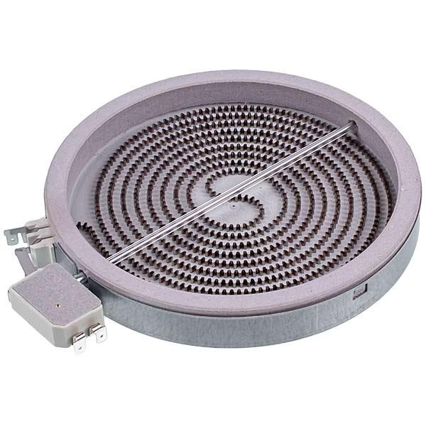 Конфорка для стеклокерамической поверхности Whirlpool 480121101516 Eika, 1700 Вт, D=175 мм