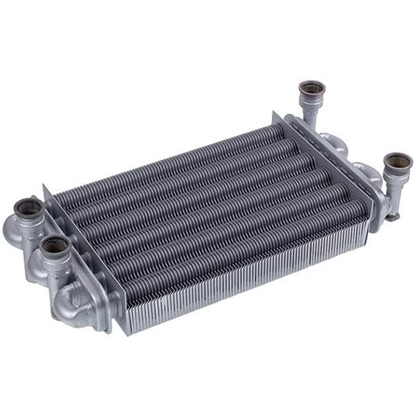 Теплообменник битермический для газового котла Baxi Main Four, Westen Quasar, Roca Neobit 616170, аналог