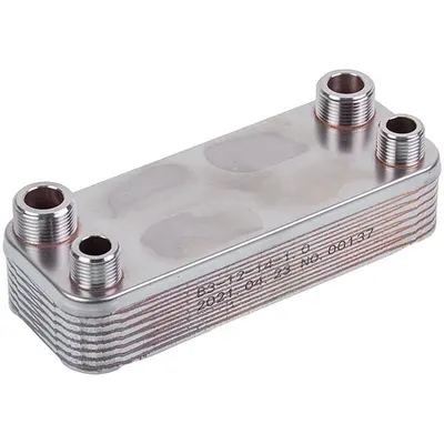 Теплообмінник пластинчастий для газового котла Solly Comfort 4700900002, 14 пластин