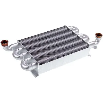 Теплообмінник первинний для газового котла Baxi Eco 4S, Westen Pulsar 14-24 кВт (турбо) 5700950, аналог
