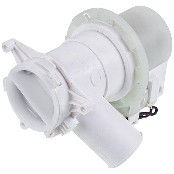 Помпа для пральної машини Beko 2840940400 Arcelik VDE-A335, 25 Вт, у зборі (контакти спарені спереду)