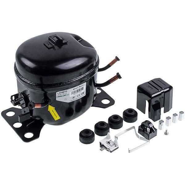 Компрессор для холодильника WhiceTech L65QDYG, R600a, 110 Вт, с пусковым реле