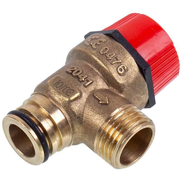 Предохранительный клапан для газового котла Baxi Main Four/5/Fourtech, Westen Pulsar/Quasar 710071200, 3 бар, аналог