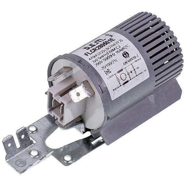 Мережевий фільтр для пральної машини Bosch Bauknecht Whirlpool 00171254 D.E.M. FLCR280501E, 0,47 мкФ / 0,5 мгн