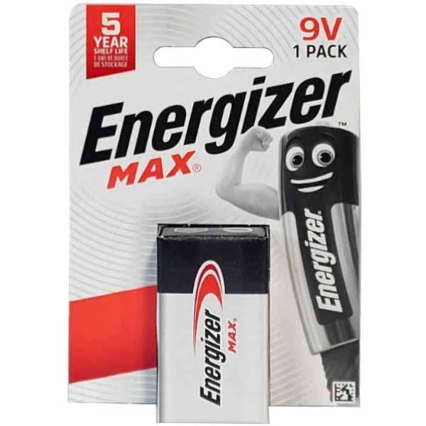 Батарейка Energizer 6LR61 Max крона, 9 В, 1 шт