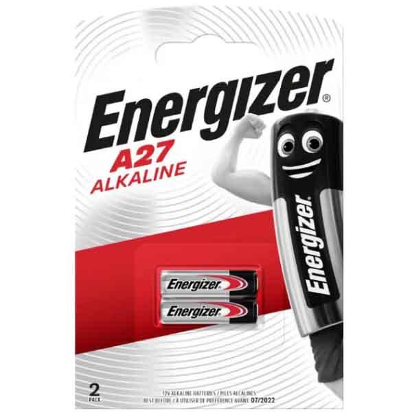 Батарейка Energizer A27, 12 В, 2 шт