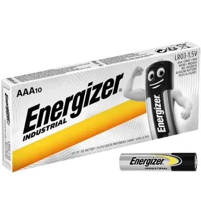 Батарейка Energizer AAA LR3 Industrial, 1,5 В, 10 шт