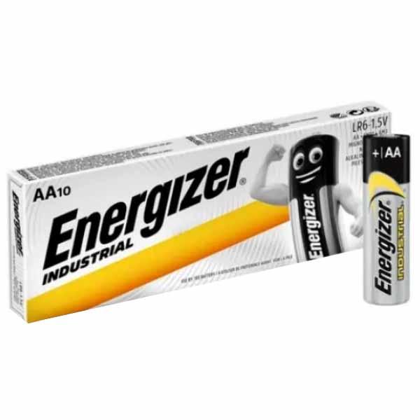Батарейка Energizer AA LR6 Industrial, 1,5 В, 10 шт