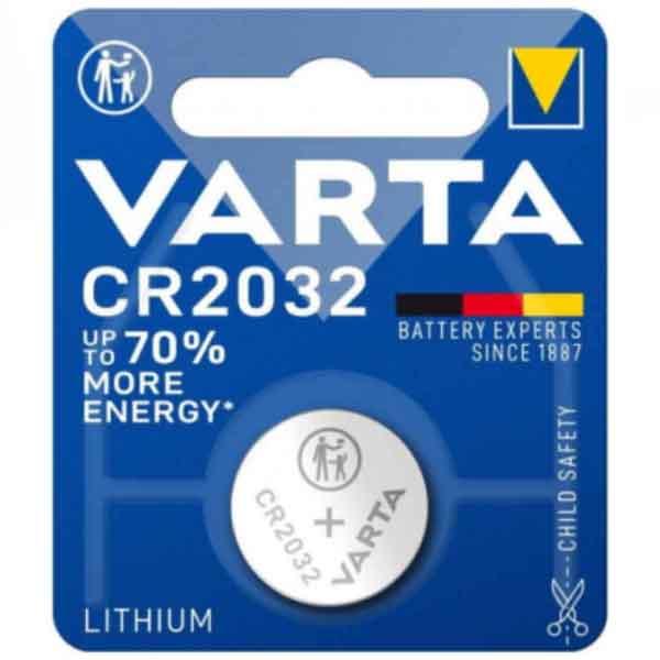 Батарейка Varta CR2032 6032, 3 В, 1 шт