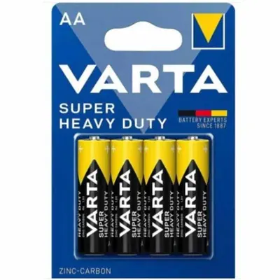 Батарейка Varta AA L6P/2006 Super Heavy Duty, 1,5 В, 4 шт