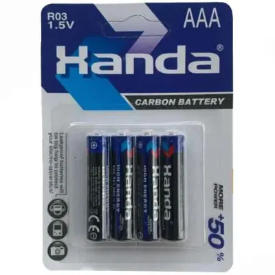 Батарейка Xanda AAA R03 Super Heavy Duty, 1,5 В, 4 шт