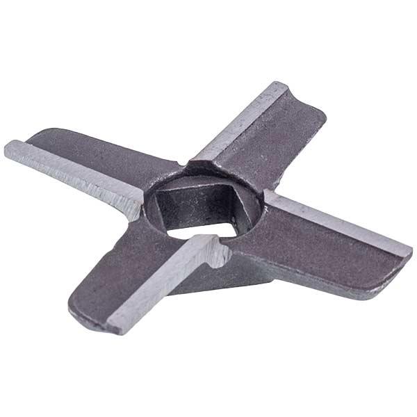 Ніж для м'ясорубки Zelmer 00755469 ZMMA018X NR8 (A863107.00), D=54 мм, s=9 мм, отвір=10×10 мм, оригінал