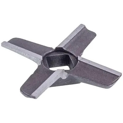 Нож для мясорубки Zelmer 00755469 ZMMA018X NR8 (A863107.00), D=54 мм, s=9 мм, отверстие=10×10 мм, оригинал