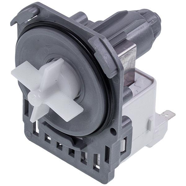 Помпа для стиральной машины Electrolux 4055250551 Hanyu B20-6A, 30 Вт (контакты раздельные сзади; на 3 защелки)