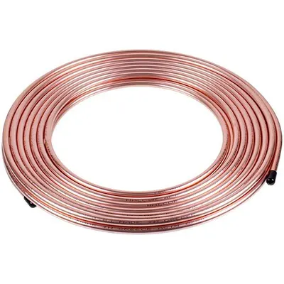 Труба мідна Halcor 3/8″, 10×0,81 мм, бухта 15 м, продаж кратно 5 м