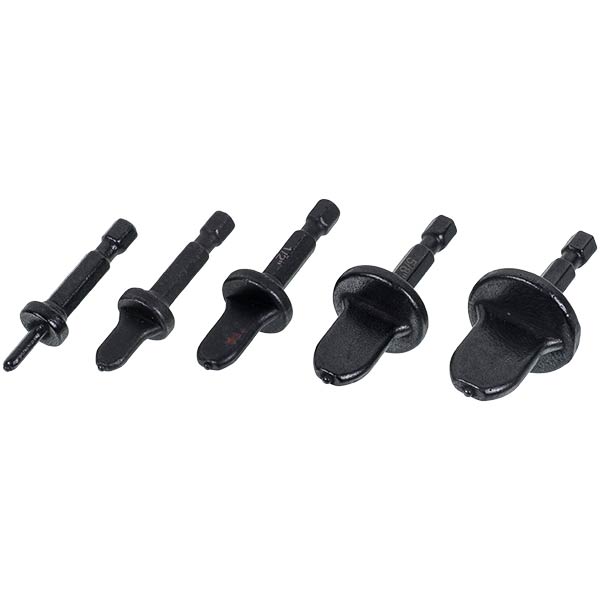 Набор свёрл для вальцовки труб, 5 шт D трубы= 1/4″ 3/8″ 1/2″ 5/8″ 3/4″