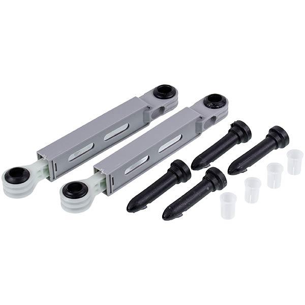 Амортизатор бака для пральної машини Zanussi 8996453289507, 2 шт, 100 Н, L=185-260 мм, D отворів=10 мм