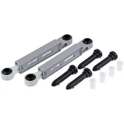 Амортизатор бака для пральної машини Zanussi 8996453289507, 2 шт, 100 Н, L=185-260 мм, D отворів=10 мм