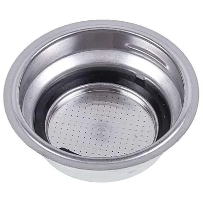 Фільтр-сито на 1 порцію (чашку) для кавоварки DeLonghi AS00006290, D=53-45 мм ступінчастий, D кромки=62 мм, H=25 мм