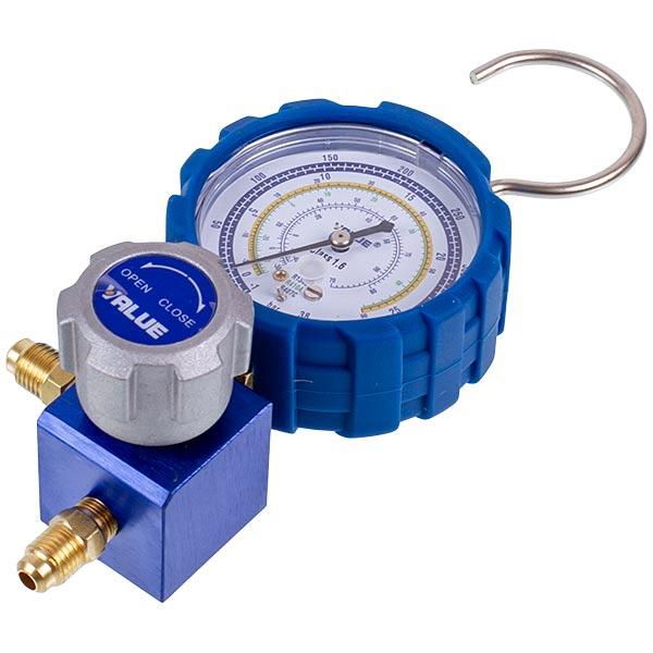 Колектор манометричний 1-вентильний Value VMG -1-U-L Type 2 (R410, R407, R22, R134), аналог