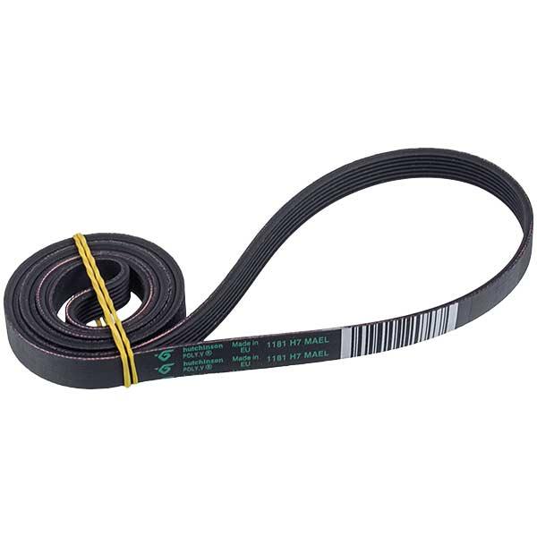 Ремінь для пральної машини C00059721 Hutchinson 1181H7 PHE, чорний, оригінал
