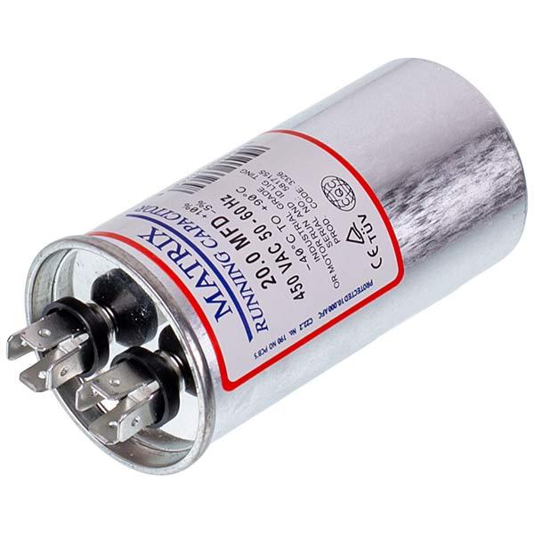 Конденсатор Whicepart CBB65, 20 мкФ, 450 В