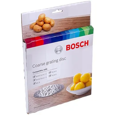 Диск-терка велика для дерунів для кухонного комбайна Bosch MUZ45RS1 00573022