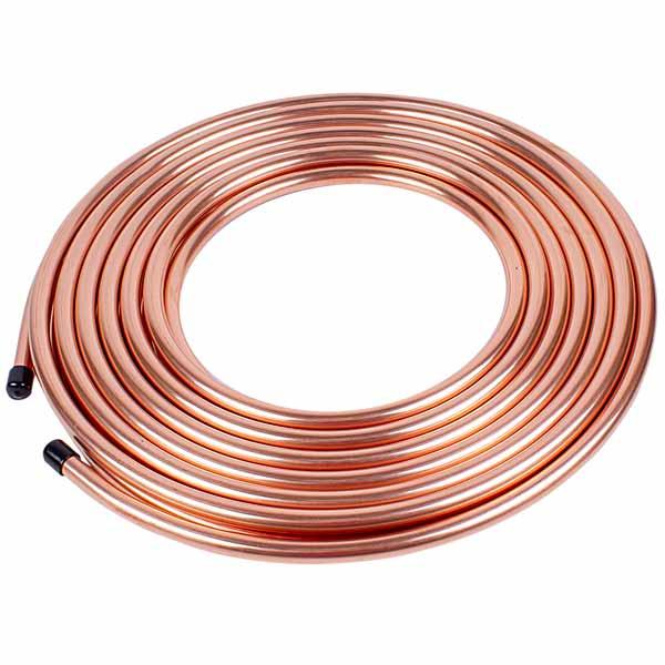 Труба мідна Halcor 5/8″, 16×0,89 мм, бухта 15 м, продаж кратно 5 м