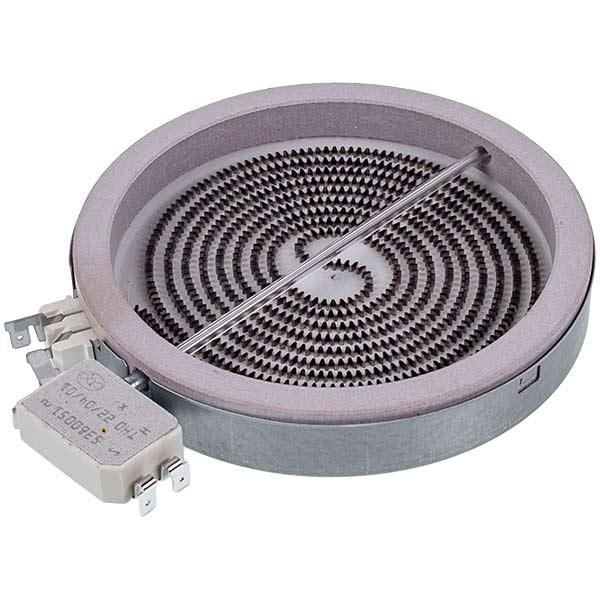 Конфорка для стеклокерамической поверхности Whirlpool 481231018887, D=145 мм, 1200 Вт