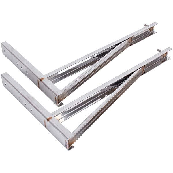 Комплект кронштейнів До2 для встановлення кондиціонера, П-профіль, нержавіюча сталь, 2 шт, 330×500 мм