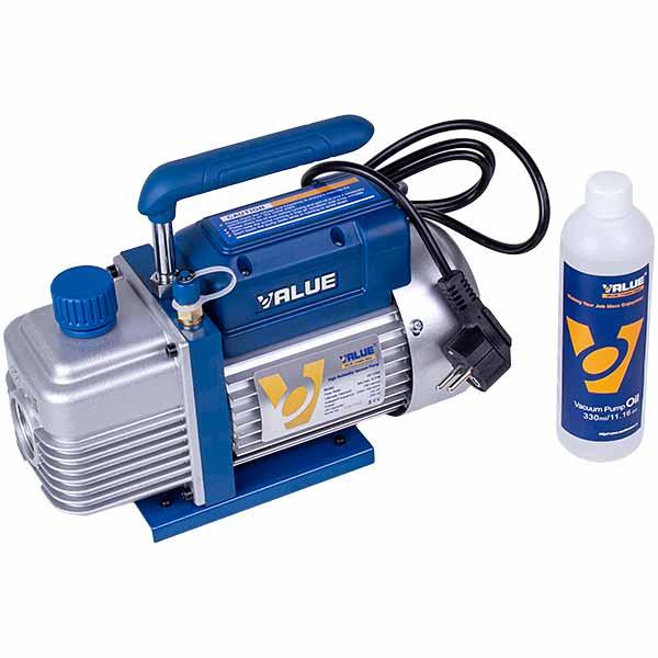 Вакуумний насос Value VE-125 (1 ступінь, 70 л/хв)