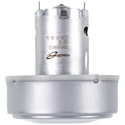 Двигатель для аккумуляторного пылесоса Rowenta SS-7235005090 Youngjie, D=75/35 мм, H=70/28 мм, 18 В