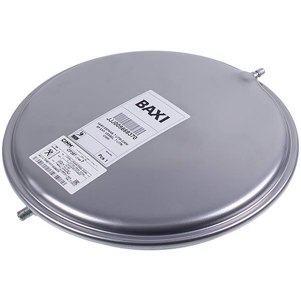 Розширювальний бак для газового котла Baxi Eco 3, Westen Pulsar, Quasar 24 кВт (атмо) 5668370, 7 л М14×1, оригінал