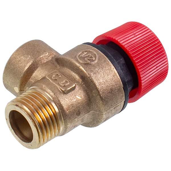 Запобіжний клапан для газового котла 155600001, 3 бар 1/2″