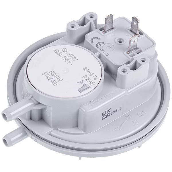 Реле тиску повітря (пресостат) для газового котла Vaillant TurboTEC Plus/Pro 0020041905, 80/68 Па
