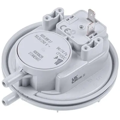 Реле тиску повітря (пресостат) для газового котла Bosch/Buderus 87160112910, 94/74 Па