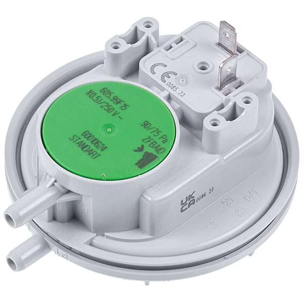 Реле давления воздуха (прессостат) для газового котла Baxi/Westen 5137530, 90/75 Па