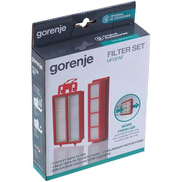 Набір фільтрів HEPA контейнера і вихідного для пилососа Gorenje HFGFAF 731228