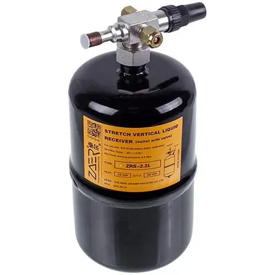 Ресивер вертикальний для холодильника Zoer ZRS-2.2L 3/8″, 2,2 л