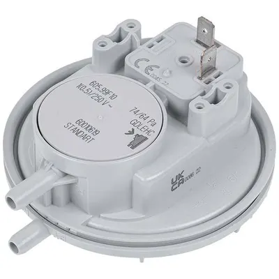 Реле тиску повітря (пресостат) для газового котла Bosch/Buderus 87186456530, 74/64 Па