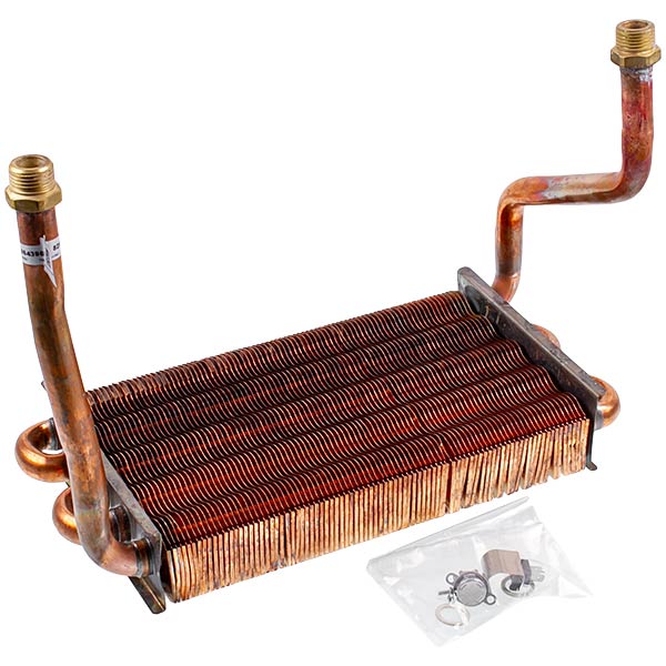 Теплообмінник первинний для газового котла Buderus Logamax U072, Bosch Gaz 2000/6000 24 кВт 87186439830